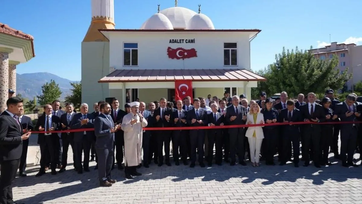 Adalet Camisi’nin açılışını Adalet Bakanı Yılmaz Tunç yaptı
