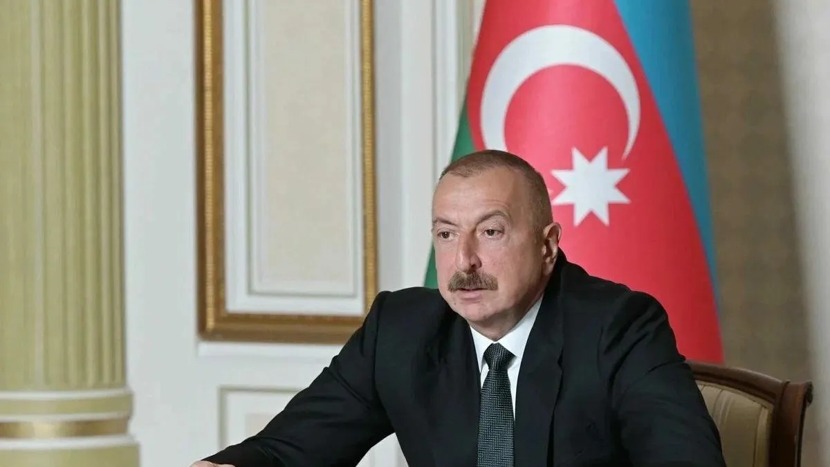 Aliyev, Paşinyan’ın barış anlaşması önerisinin gerçekçi olmadığını söyledi