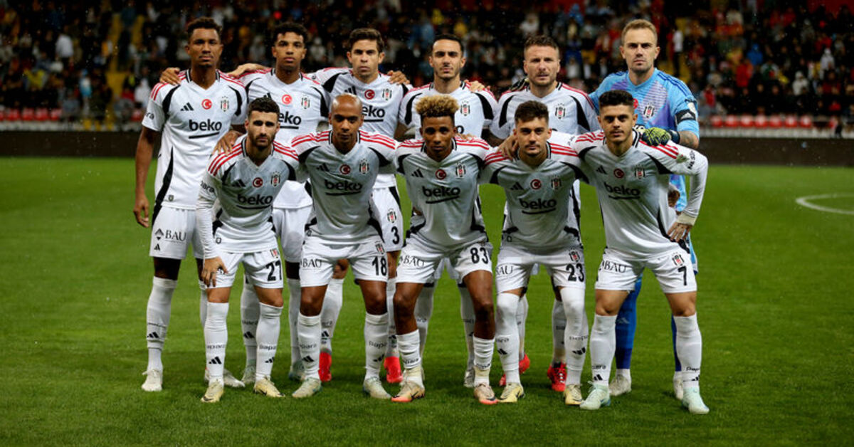 Beşiktaş’ın Gaziantep FK kadrosu açıklandı! 3 eksik…