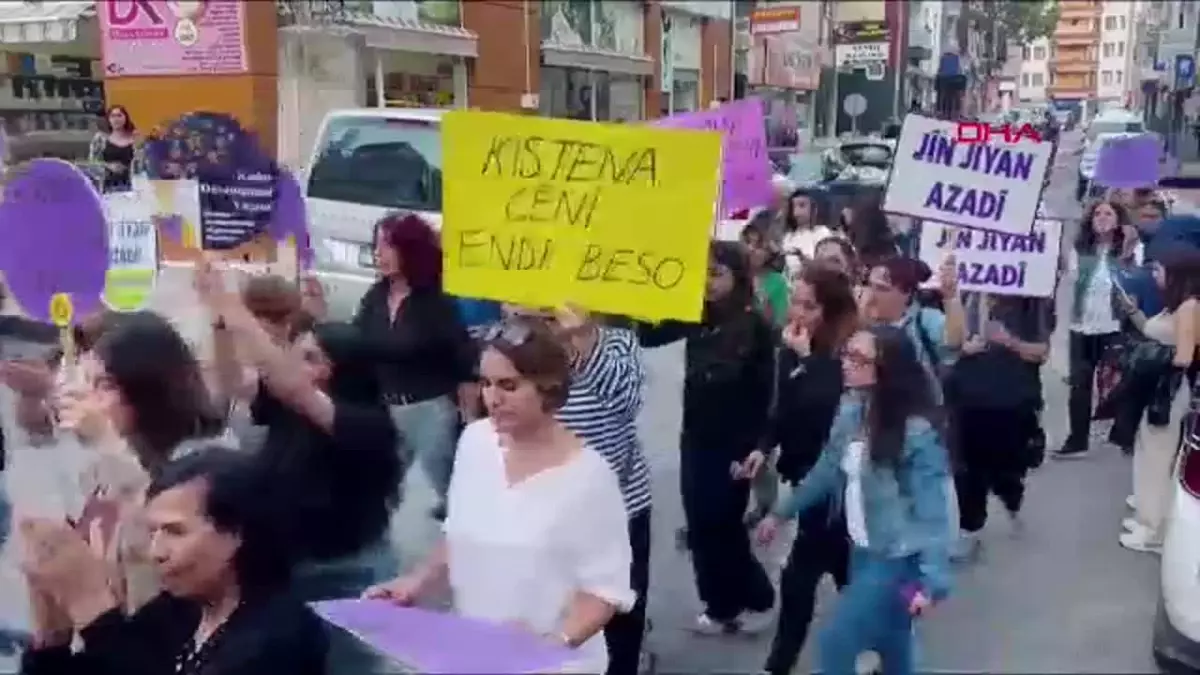 Tunceli’de Kadınlardan Cinayetlere Tepki Yürüyüşü