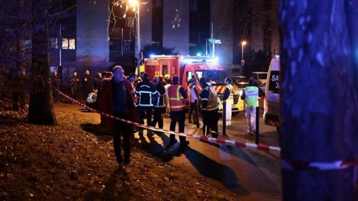 Fransa’da korkunç patlama: Bara el bombası atıldı