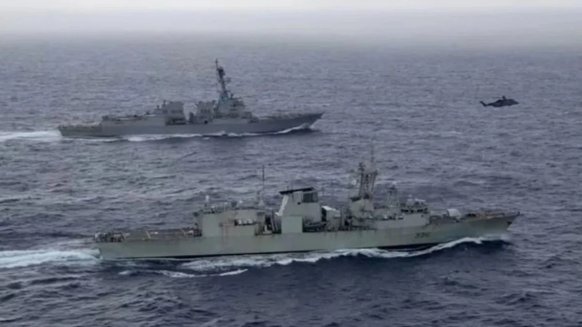 Güney Çin Denizi’nde ortak askeri tatbikat