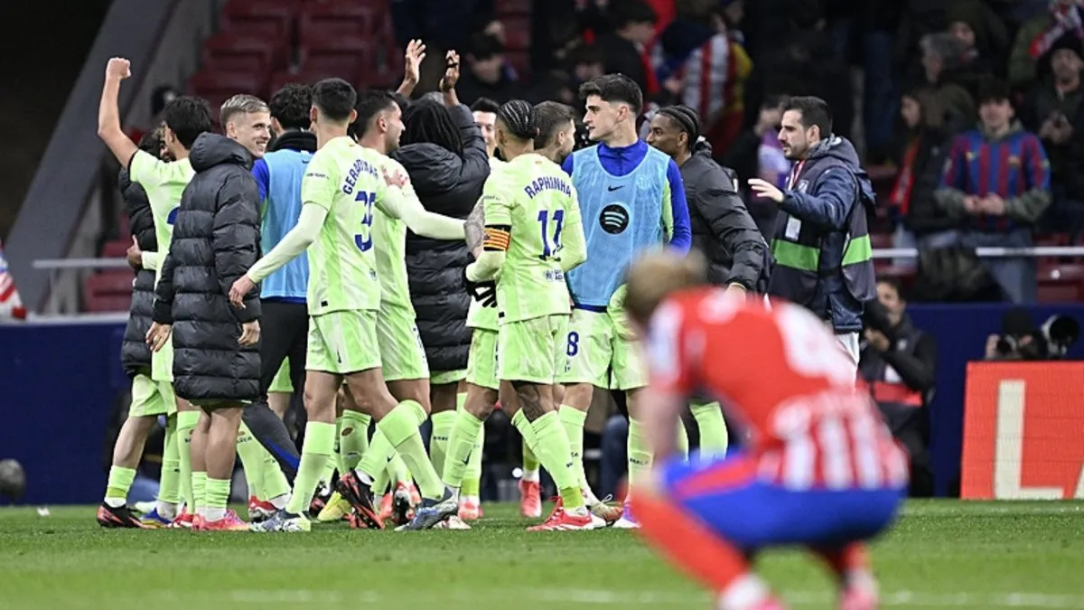 Barcelona’dan Atletico Madrid karşısında harika dönüş!