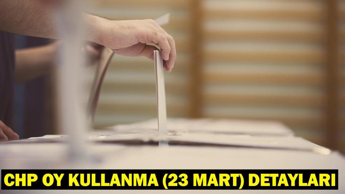 CHP ÖN SEÇİM SANDIK YERLERİ 23 MART 2025: CHP oy kullanma saat kaçta bitecek? CHP Dayanışma Sandığı Nedir?