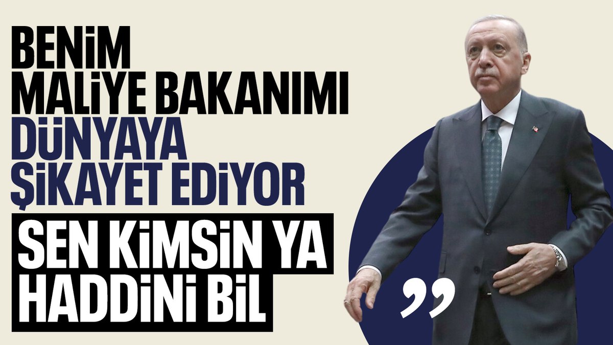 Cumhurbaşkanı Erdoğan’dan Özgür Özel’e ekonomi tepkisi: Sen kimsin ya?