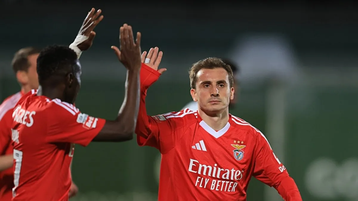 Kerem ve Orkun attı, Benfica galibiyete uzandı!