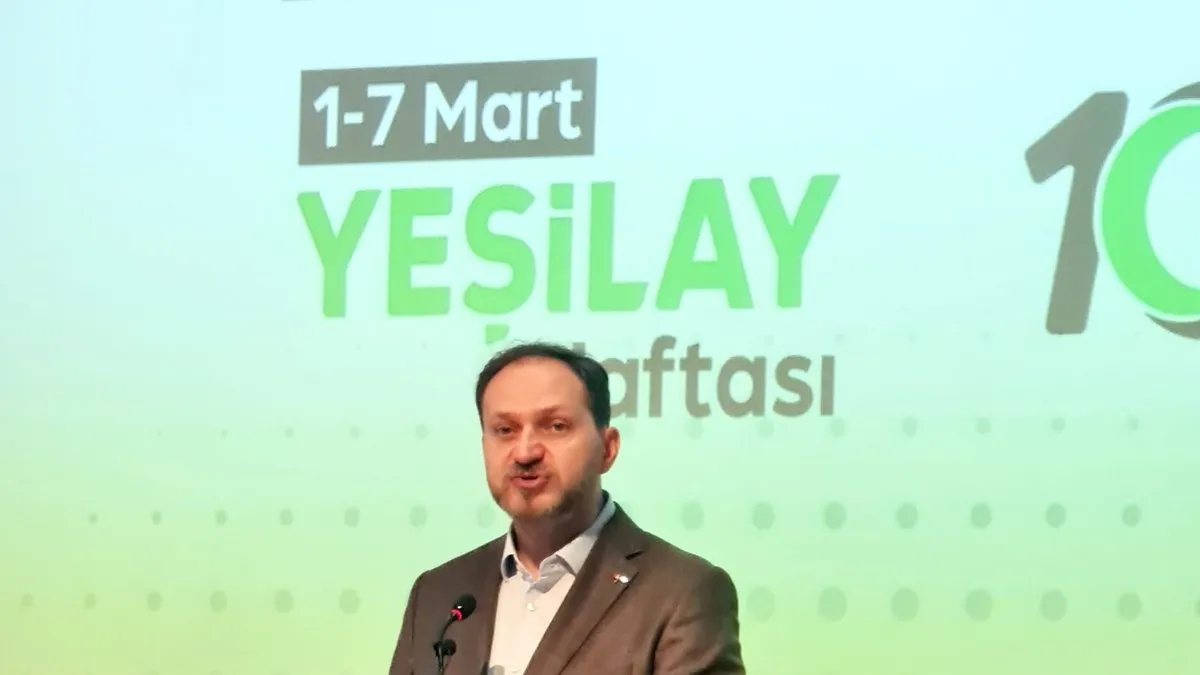 Yeşilay haftası “Hepimiz için bağımsız gelecek” mesajıyla kutlanmaya başladı