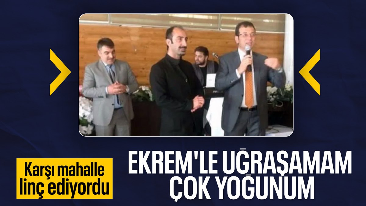 Metin Yıldız’dan ‘İmamoğlu’nu niye desteklemiyorsun’ diyenlere: Çok yoğunum